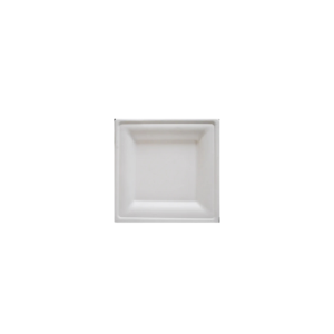 Plato Biodegradable Cuadrado 18cm